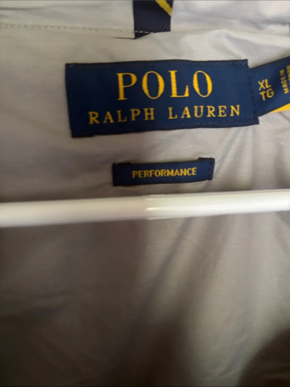 Polo by Ralph Lauren Light Gray Quilted Down Vest